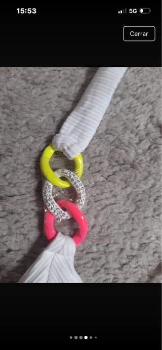Bikini Beach Bunny Blanco Talla S