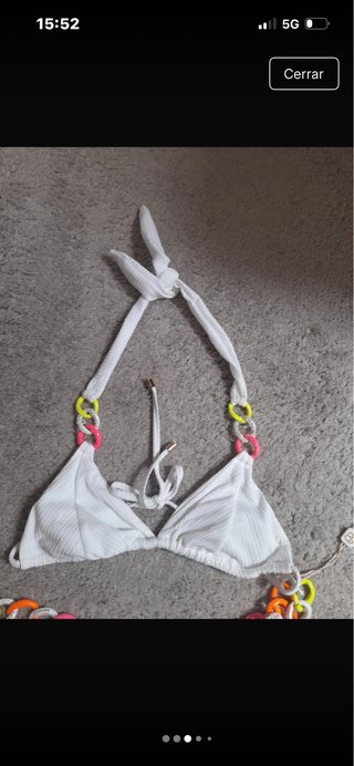Bikini Beach Bunny Blanco Talla S