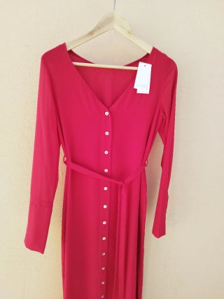 Vestido Marisma Bimani  Rojo