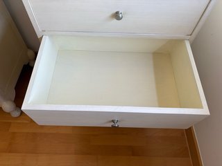 Cómoda sifonier de madera con 6 cajones