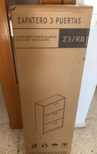 Mueble Zapatero Nuevo Sin Montar