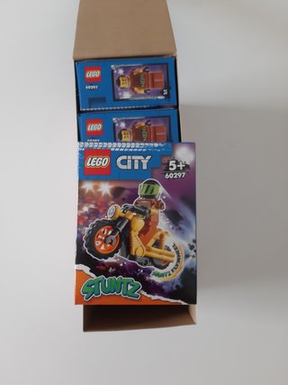 5 LEGO City 60297 Stuntz Moto Senza Aprire