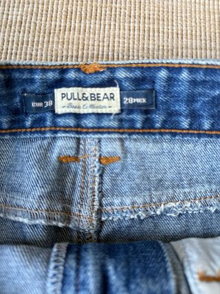 Falda Vaquera Mini Pull&Bear Talla 38