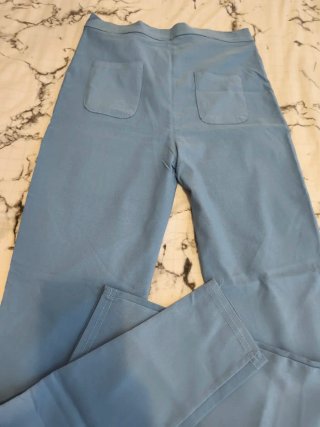 Pantalones de vestir azul Talla L ,  M dan talla
