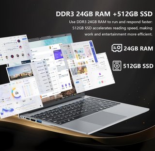 Portátil 15.6 FHD Core i5 24GB RAM 512GB SSD