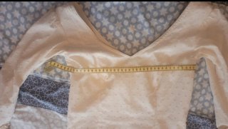 Vestido Gitana T36 Beige Volantes Nuevo