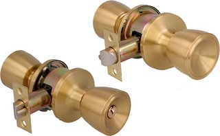 Amig pomo puerta latón dorado llave