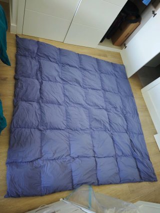 Edredón Nórdico plumas Morado 190x200cm