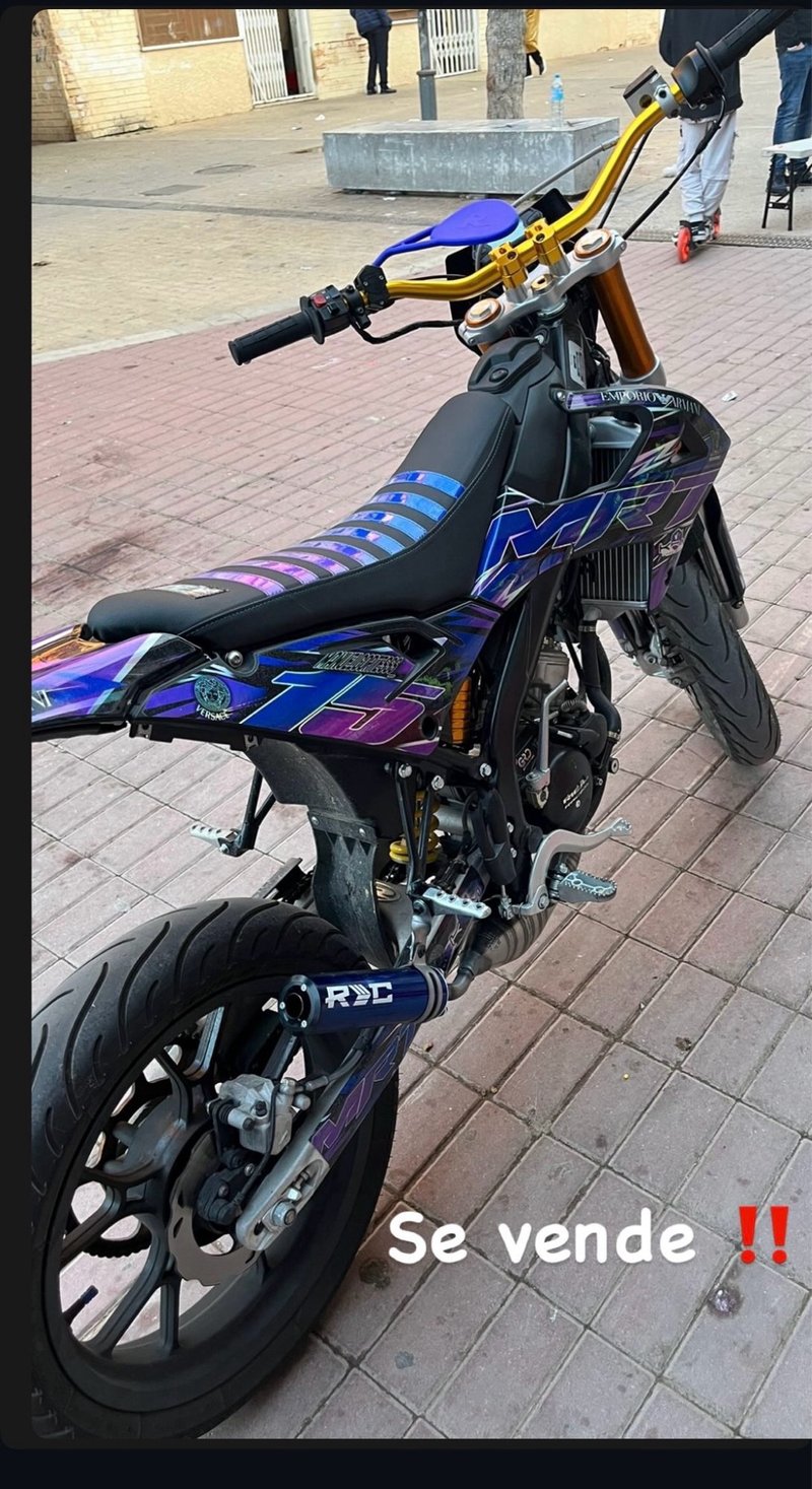 Rieju MRT Supermotard Azul/Morado