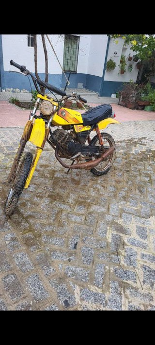 Puch Minicross Enduro/Motocross Amarilla