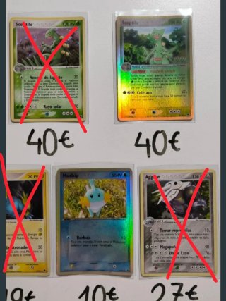 Cartas Pokémon Ruby & Sapphire 2004
