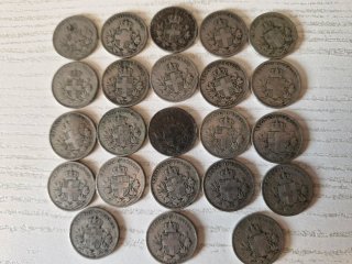 23 Monete 20 Centesimi  Esagono