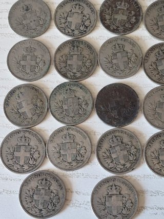 23 Monete 20 Centesimi  Esagono