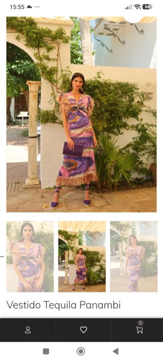 Vestido fiesta/cóctel talla L/40