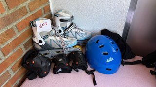 Patines Talla 40/41 + Casco y Protectores