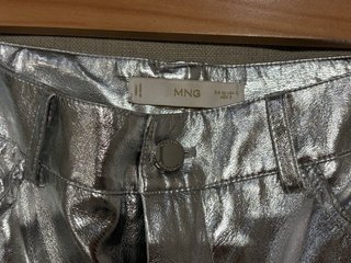Pantalones Mango Metalizados NUEVOS