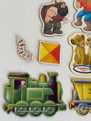 10 Imanes Infantiles Disney 6x4cm