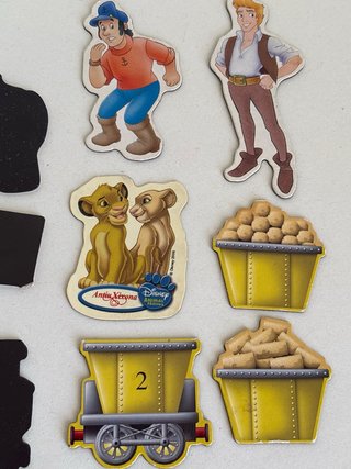 10 Imanes Infantiles Disney 6x4cm
