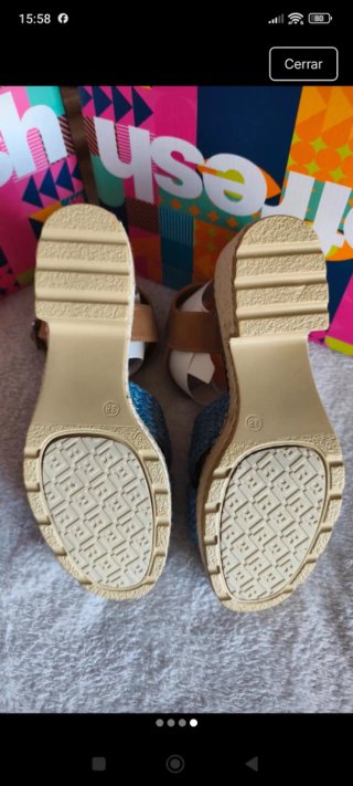 Sandalias Refresh Talla 38