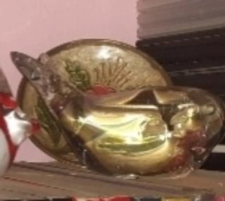 5 Figuras cristal macizo vintage años 70-80