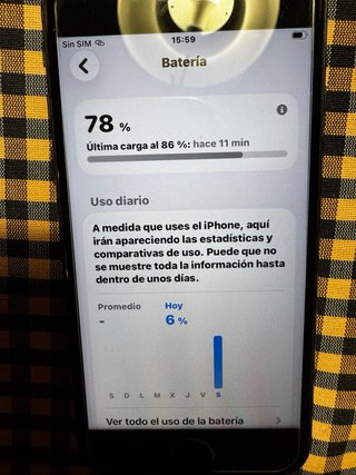 iPhone SE 3ª Gen 128GB Negro