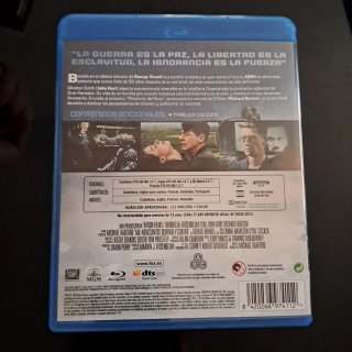 1984 Blu-ray Edición Española descatalogada