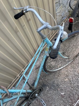 Bicicleta clásica para restaurar