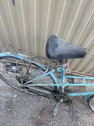 Bicicleta clásica para restaurar