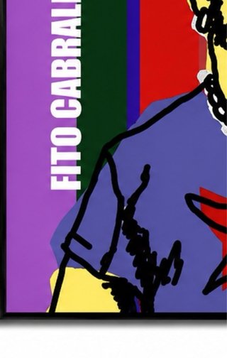 Quadro Poster A3 FITO FITIPALDIS Chitarra