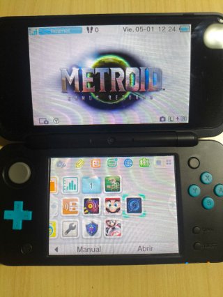 Nintendo 2DS XL Negra y Turquesa