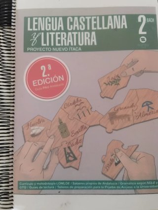 Libro de Lengua y Literatura de 2⁰ de bachillerato