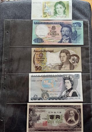Billetes antiguos españoles