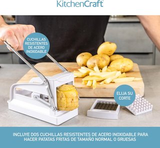 Tagliapatate e verdure in acciaio di Kitchen Craft