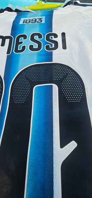Camiseta Argentina Messi Mundial 2022
