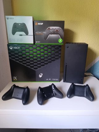 Xbox X 1TB - scuf instinct pro - gamer