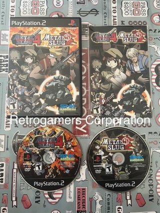 Metal Slug 4 y 5 - PlayStation 2