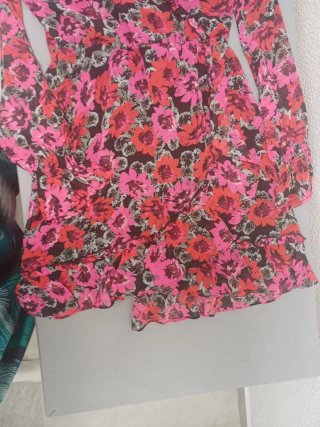 Vestido estampado floral verano