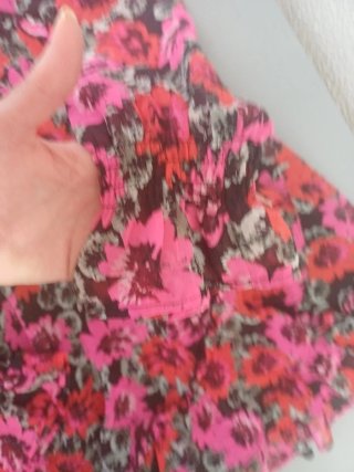 Vestido estampado floral verano
