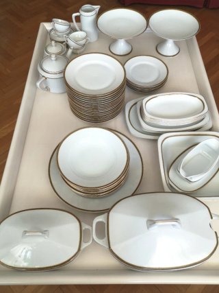 Vajilla Antigua Epiag Checoslovaquia Porcelana