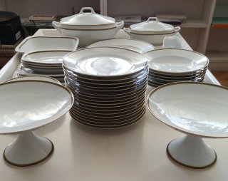 Vajilla Antigua Epiag Checoslovaquia Porcelana