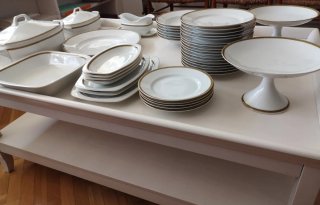 Vajilla Antigua Epiag Checoslovaquia Porcelana