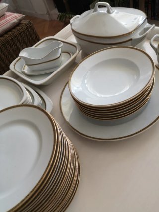 Vajilla Antigua Epiag Checoslovaquia Porcelana