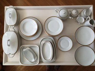 Vajilla Antigua Epiag Checoslovaquia Porcelana