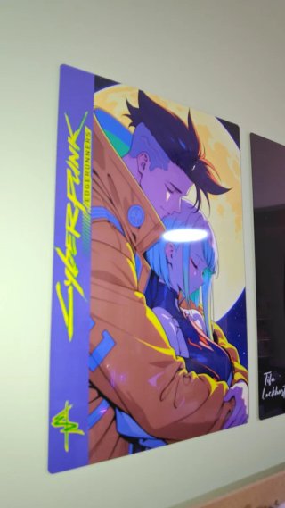 Póster Aluminio Cyberpunk Edgerunners