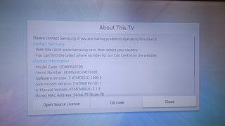 40" Samsung Serie 6 TV - versión UK