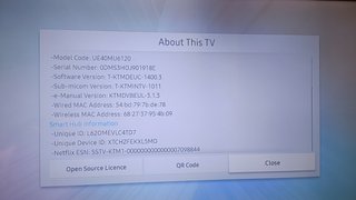 40" Samsung Serie 6 TV - versión UK