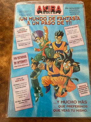 LOTE COMIC-MANGA DRAGON BALL SERIE AMARILLA y ROJA