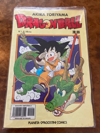 LOTE COMIC-MANGA DRAGON BALL SERIE AMARILLA y ROJA