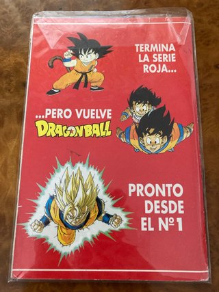 LOTE COMIC-MANGA DRAGON BALL SERIE AMARILLA y ROJA