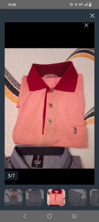 2 polos hombre talla XL
